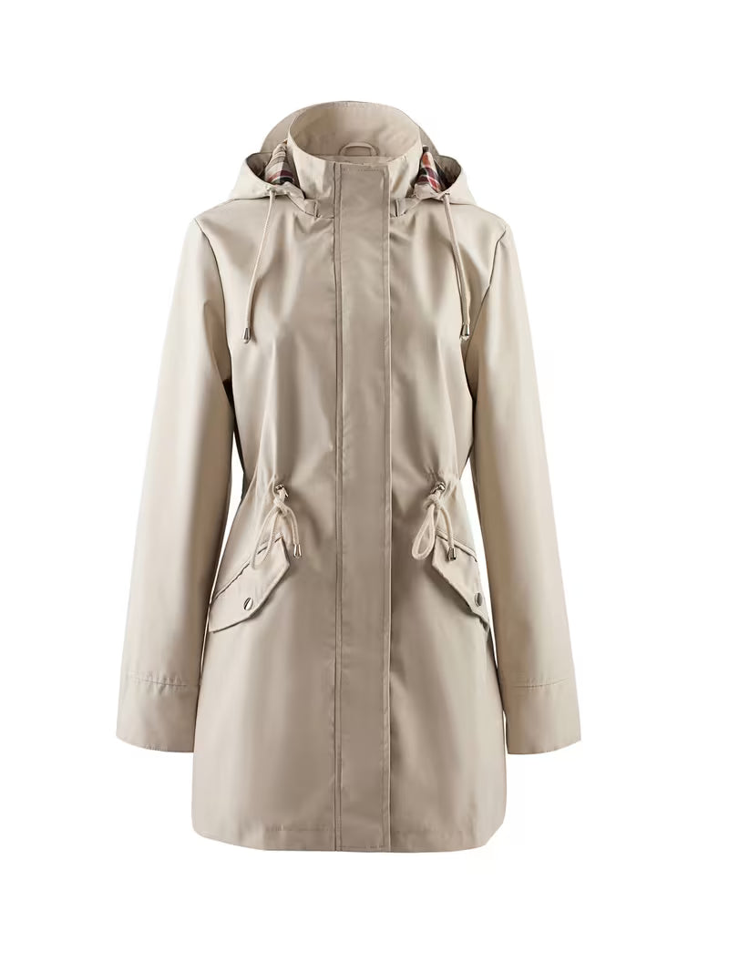The Siena Hooded Trench Coat