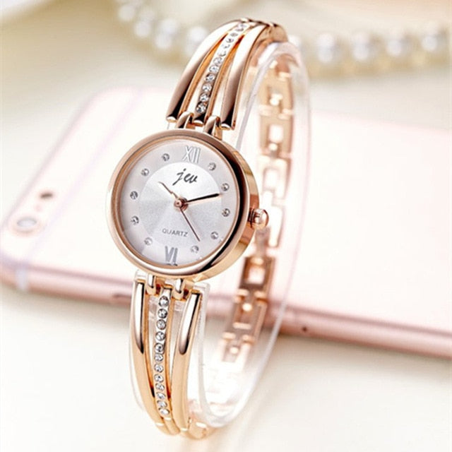 Rhinestone Luxury Ladies Watch Bracelet