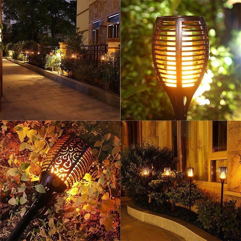 Solar Powered Garden Torch Light