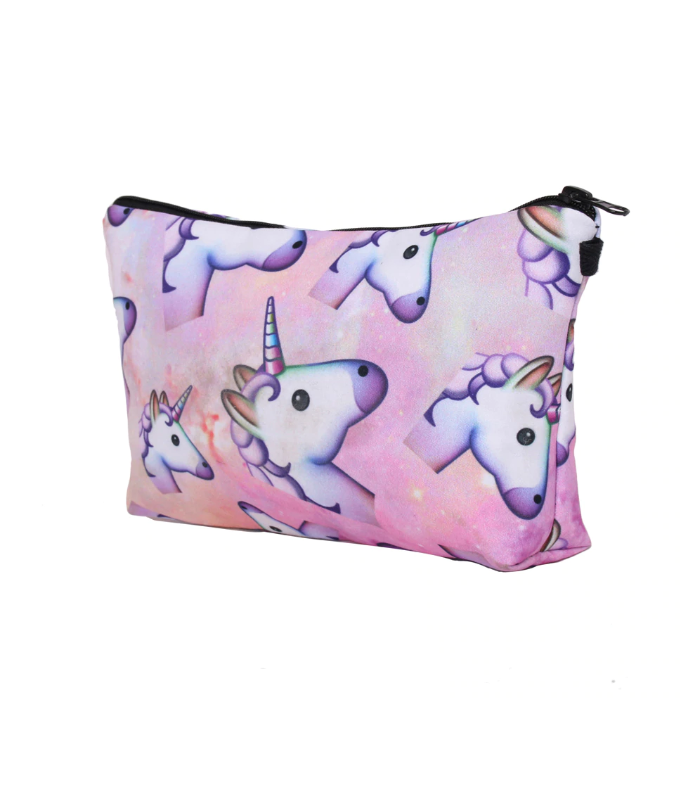 Printed Unicorn Backpack 3Pcs Set